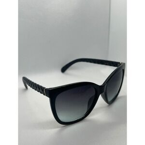 Tahari Black Sunglasses Cat Eye Designer Fashion‎ Shades